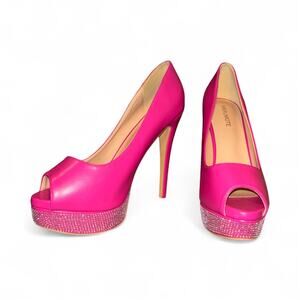 MERUMOTE Pink Stiletto Heels Size 10